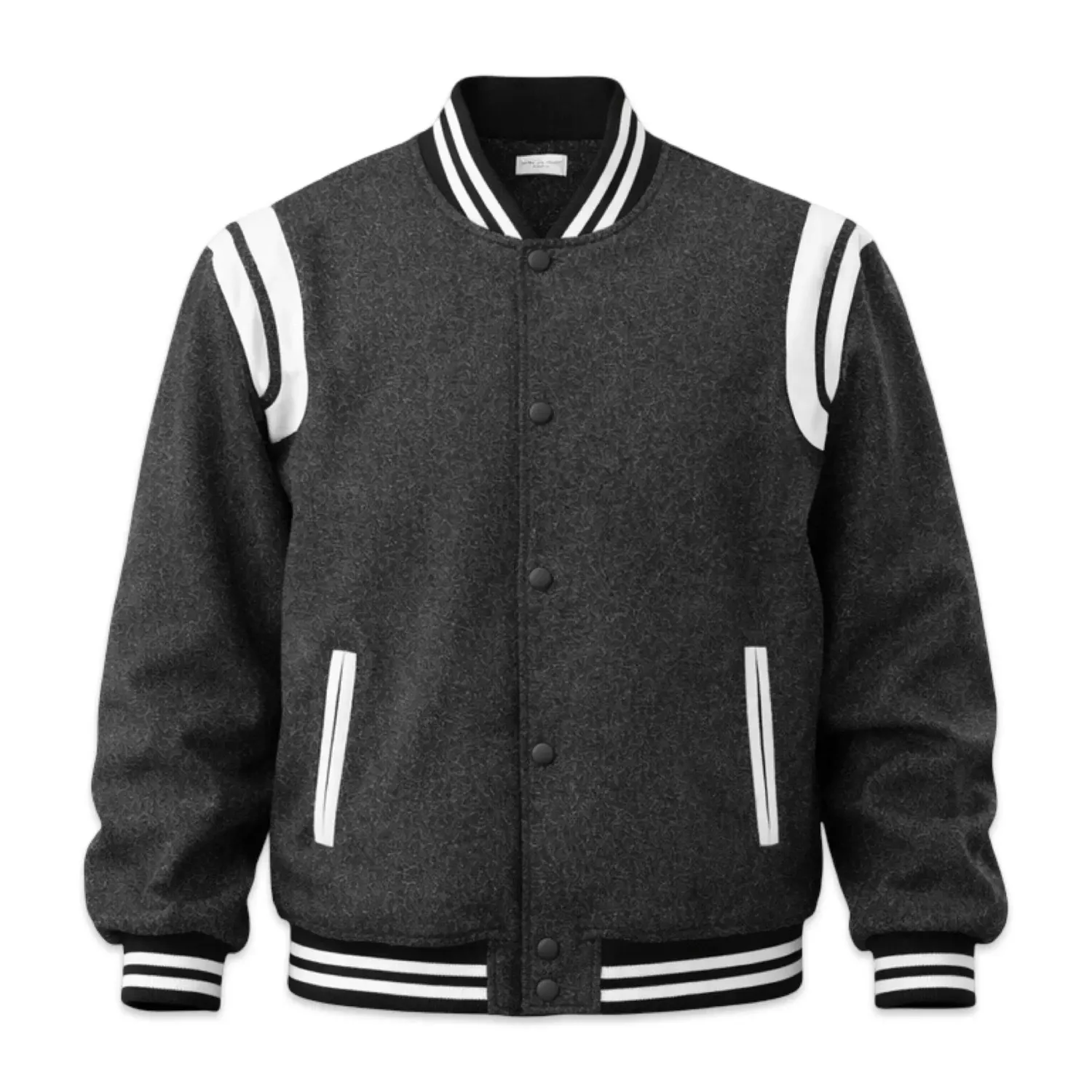 Saint Laurent Teddy Jacket. The jacket is a bomber style