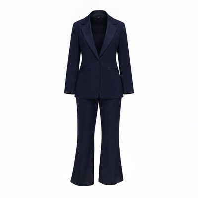 Fato Feminino Elegance Blue Marine Tailored Suit WMNS