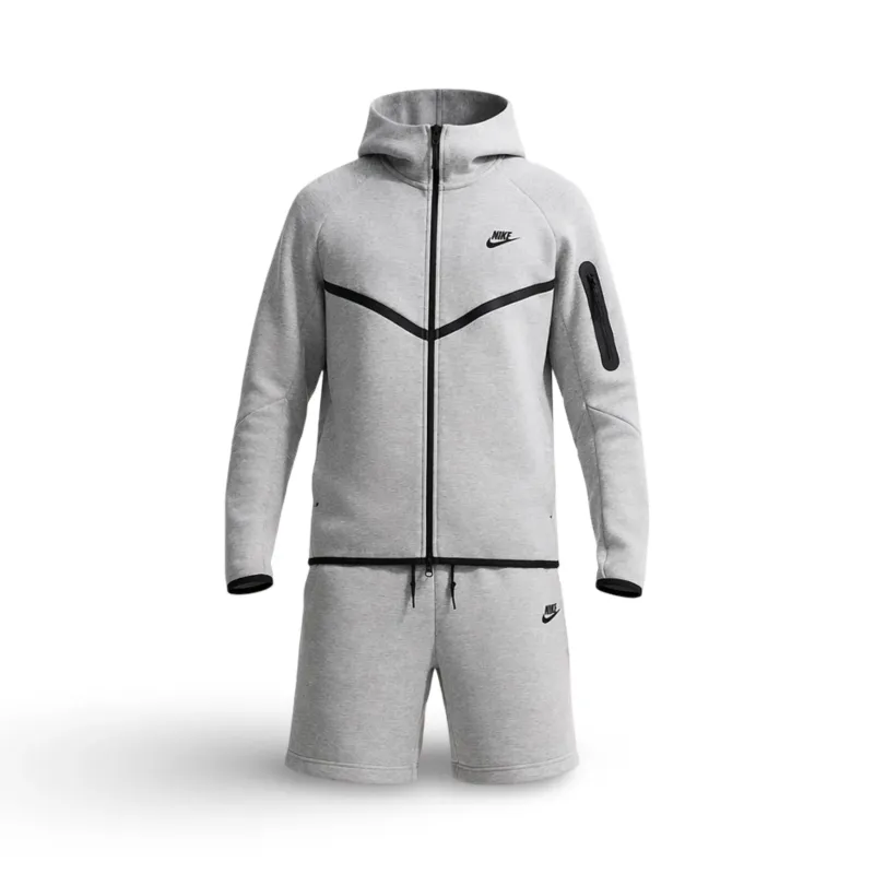 Nike Tech Fleece Premium Fato Cinza