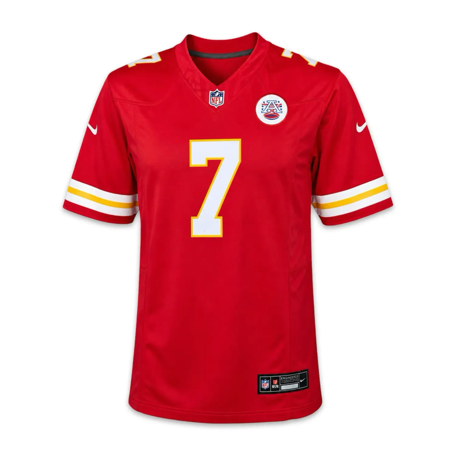 Nike NFL Kansas City Chiefs Harrison Butker #7 Game Red