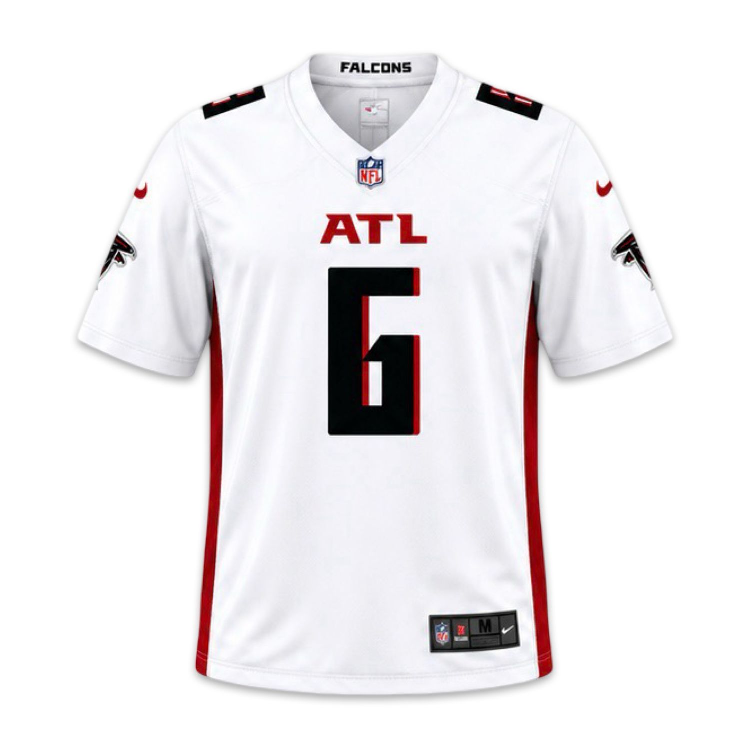 Nike NFL Jersey Branco Atlanta Falcons Nº 6 Koo