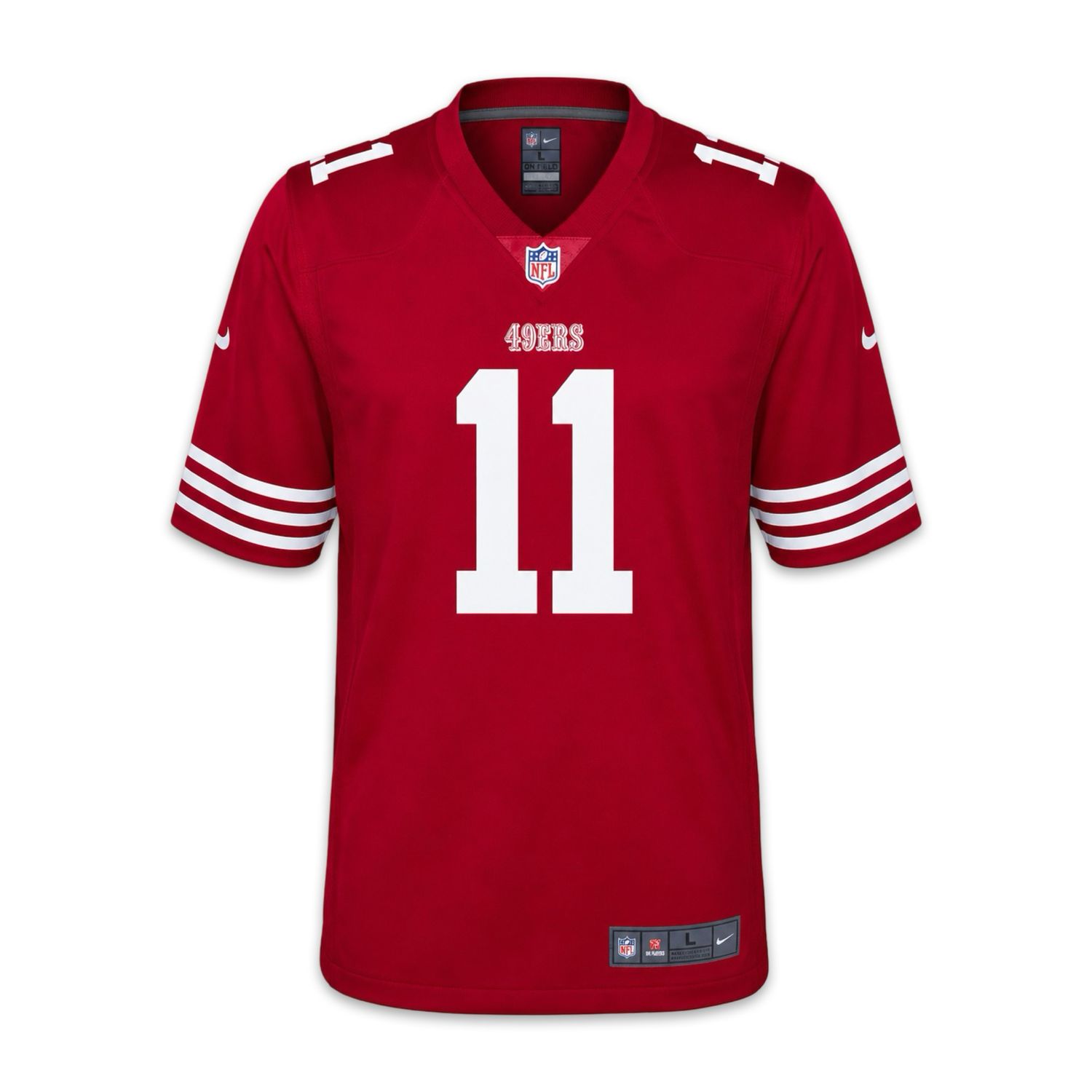 Nike NFL Jersey Brandon Aiyuk San Francisco 49ers Red