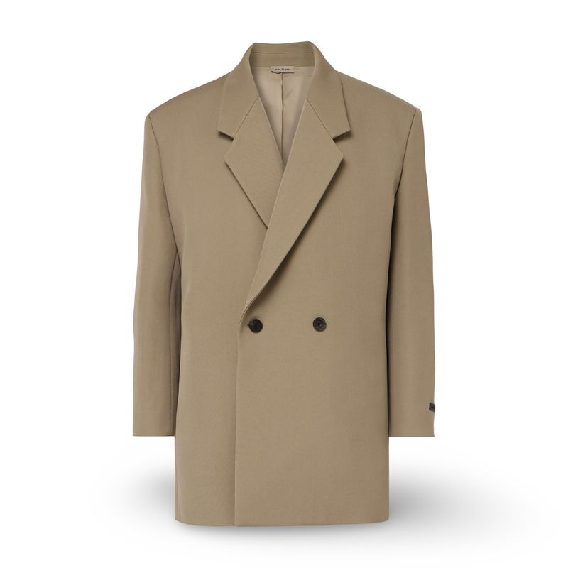 Fear of God Eternal California Oversize Blend Twill Blazer Beige Fear of God Eternal California Oversize Blend Twill Blazer Beige