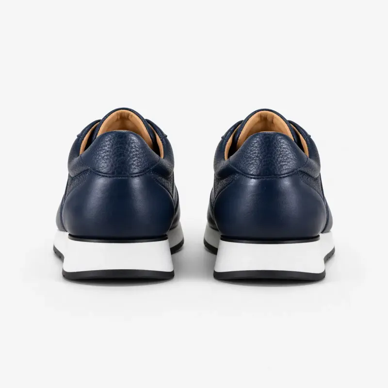 Brioni runner leather Blue