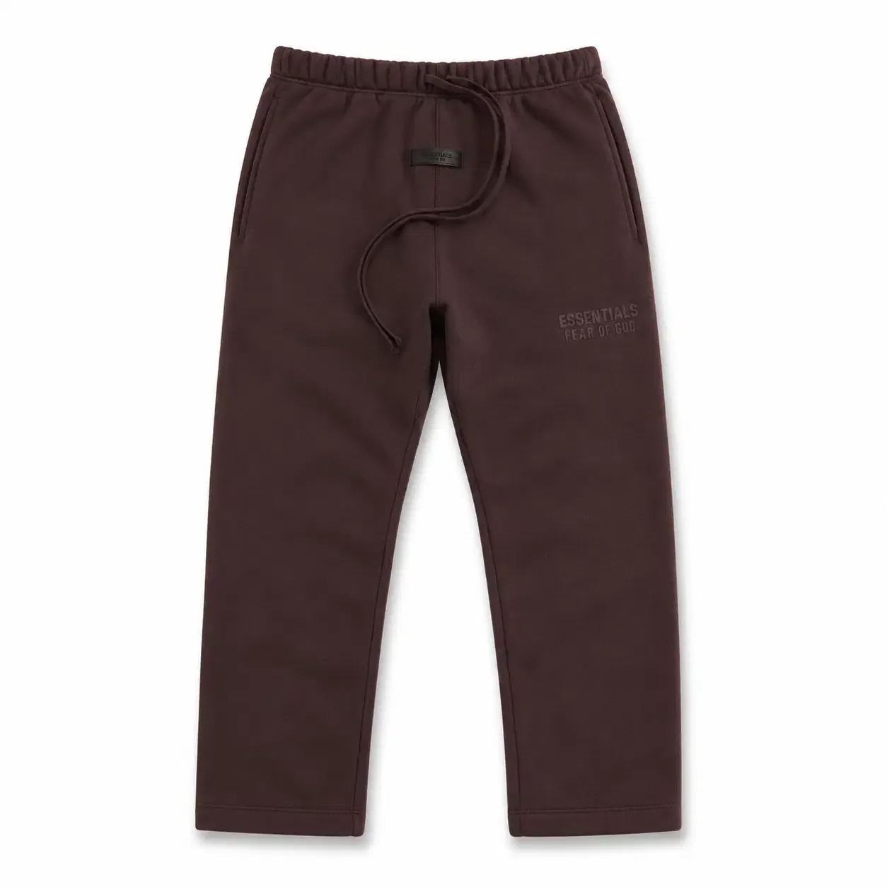 Fear of God Essentials Relaxed Sweatpants Plum (Bainha aberta)