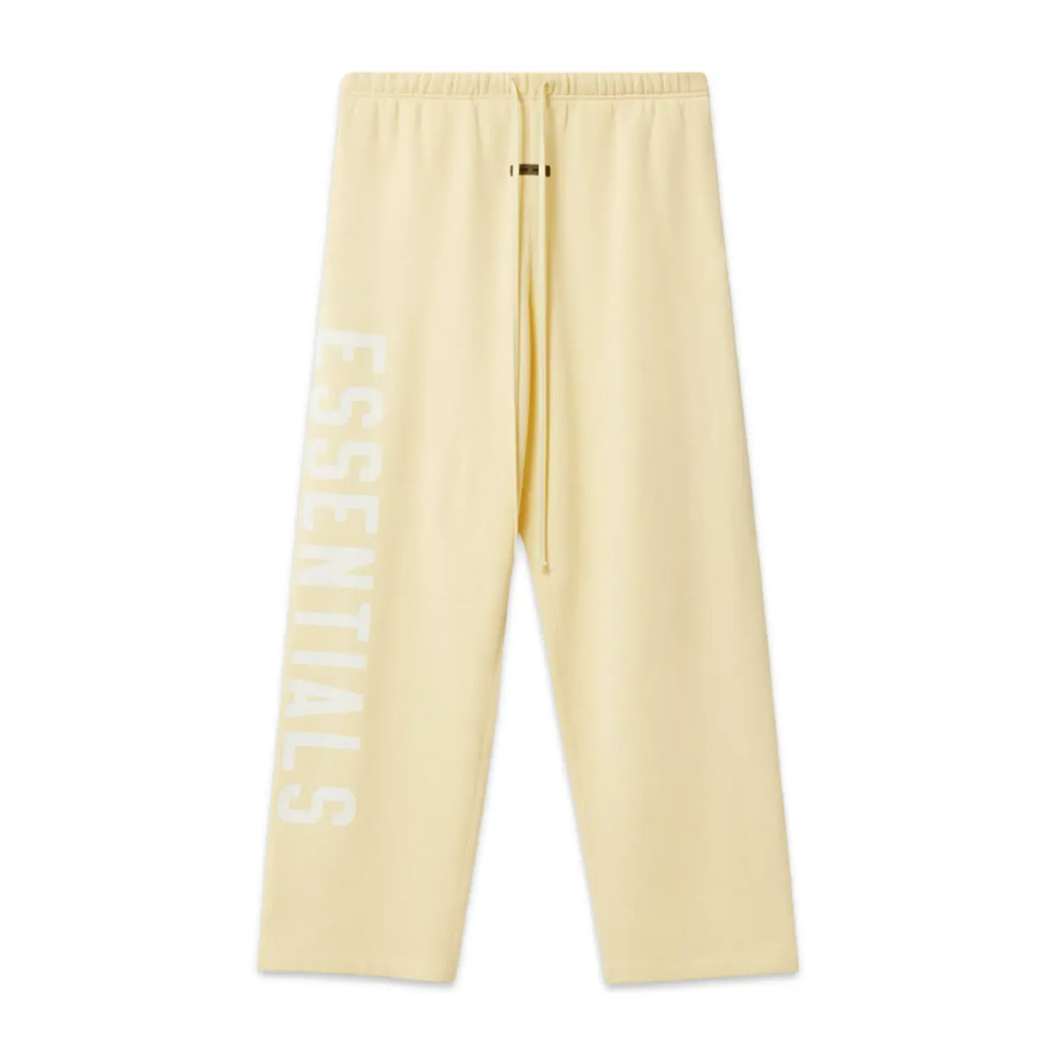 Fear of God Essentials pants moletom Yellow (bainha aberta)