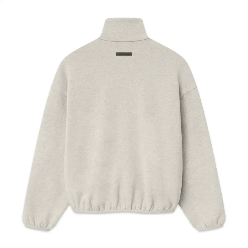 Fear of God Essentials Modern Fit Fleece Track Jacket Timber
