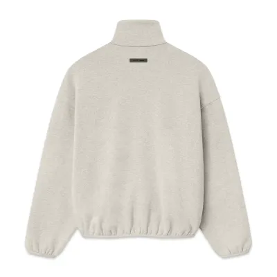 Fear of God Essentials Modern Fit Fleece Track Jacket Timber