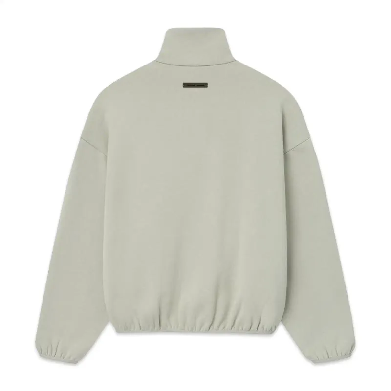Fear of God Essentials Modern Fit Fleece Track Jacket A. Stone
