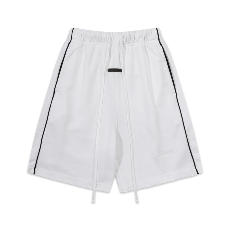 Fear of God Essentials Basketball Jersey shorts White Fear of God Essentials Basketball Jersey shorts White