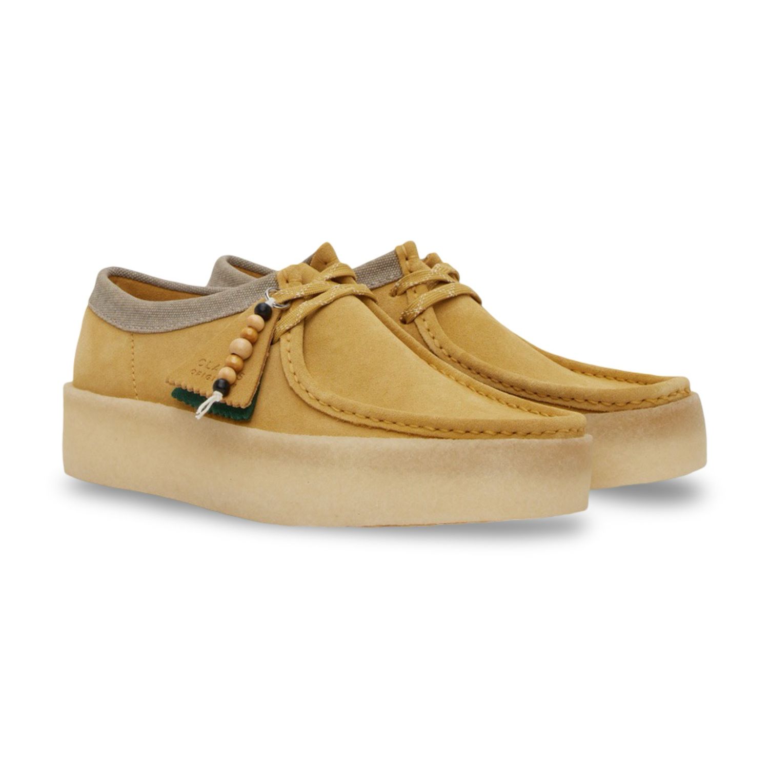 Clarks Originals Wallabee Cup Suede Mustard – Amarelo Clarks Originals Wallabee Cup Suede Mustard – Amarelo