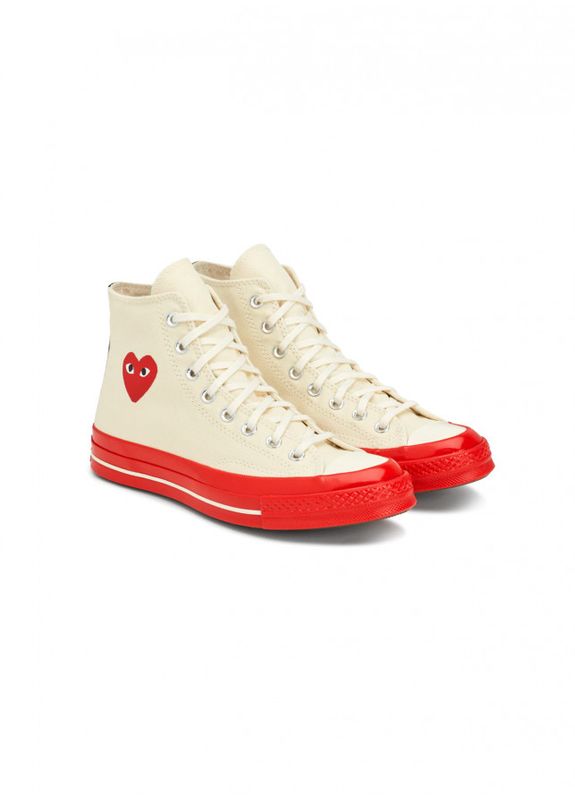 CGPLAY x Converse Chuck 70 High White / Red
