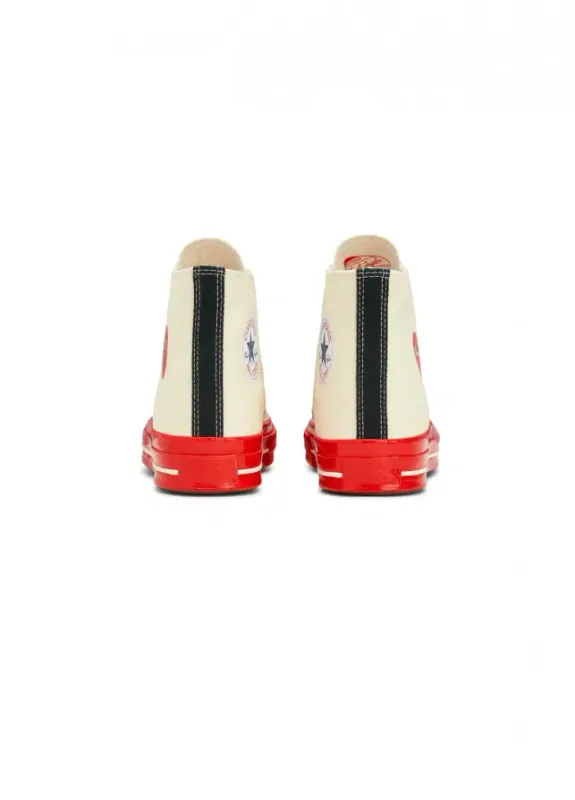 CGPLAY x Converse Chuck 70 High White / Red