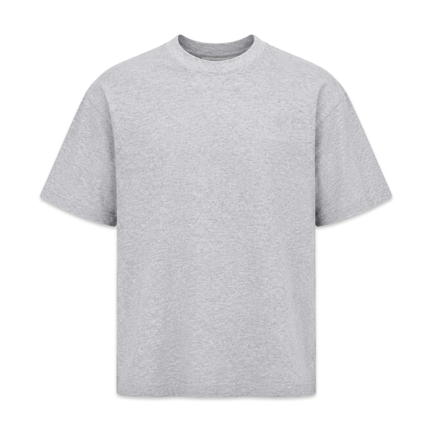 FOG Essentials Signature 90s logo-embroidered T-shirt Light Heather Grey
