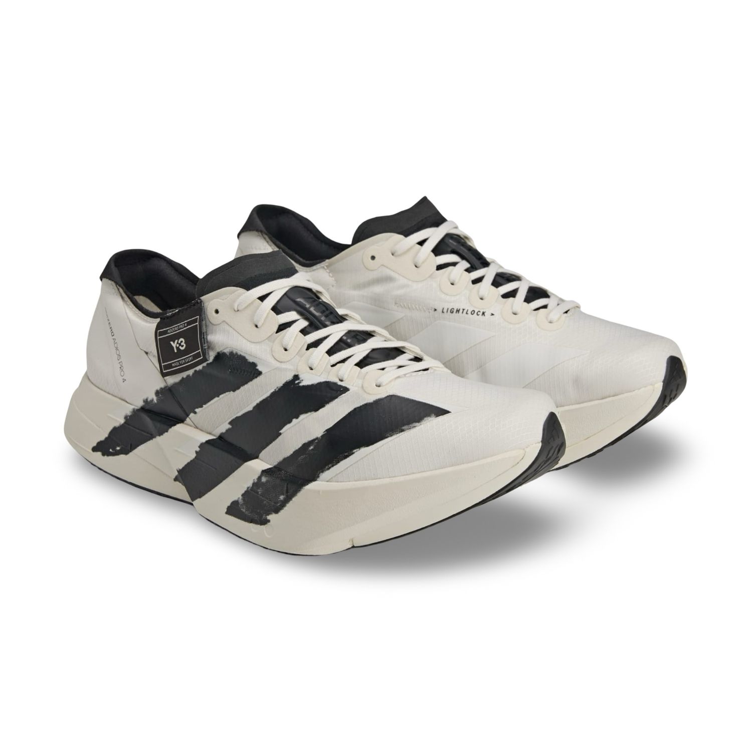 Adidas Y-3 Adizero Adios Pro 4 White/Black Adidas Y-3 Adizero Adios Pro 4 White/Black
