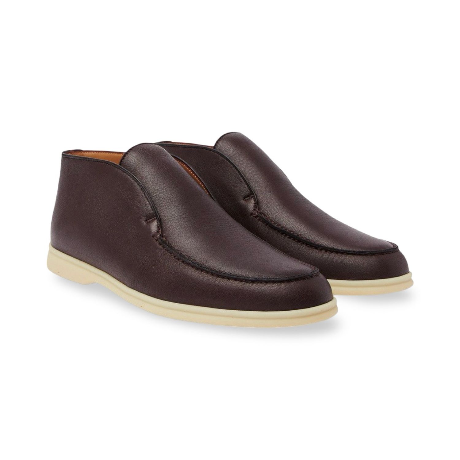 Loro Piana Open Walk Leather Dark Brown