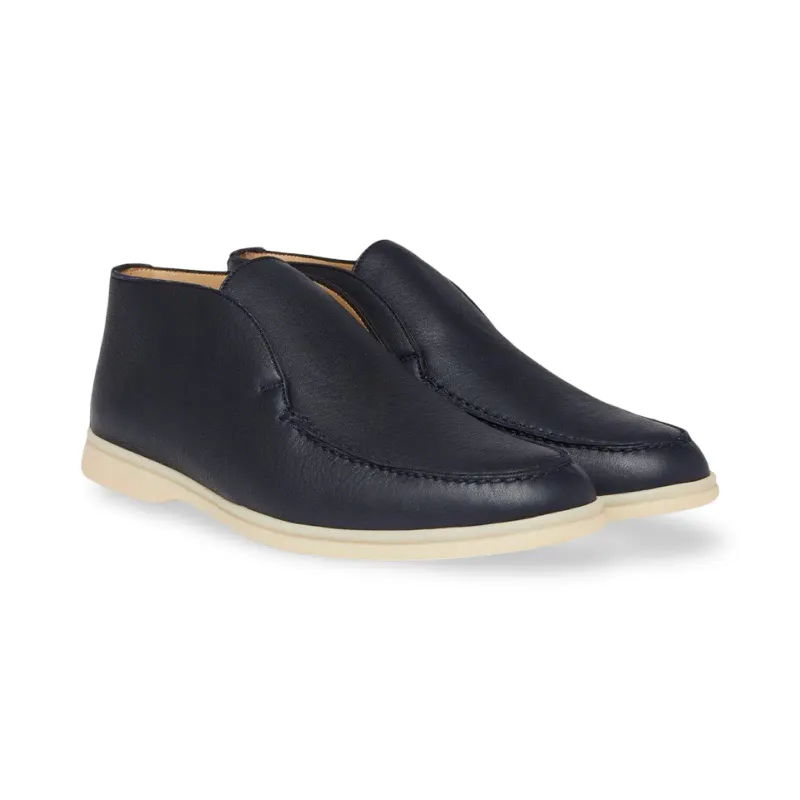 Loro Piana Open Walk Leather Blue Navy