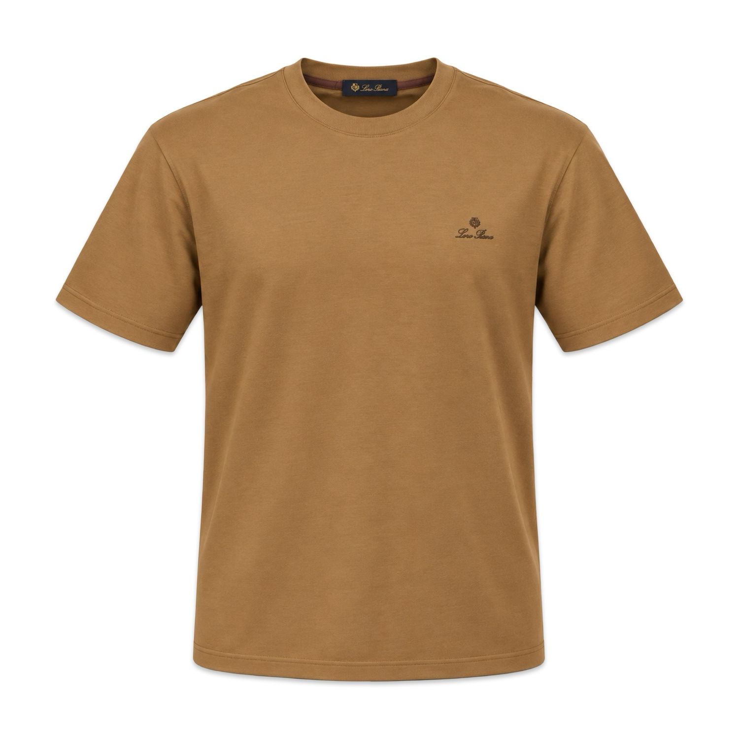 Loro Piana T-shirt Smooth Jersey Camel
