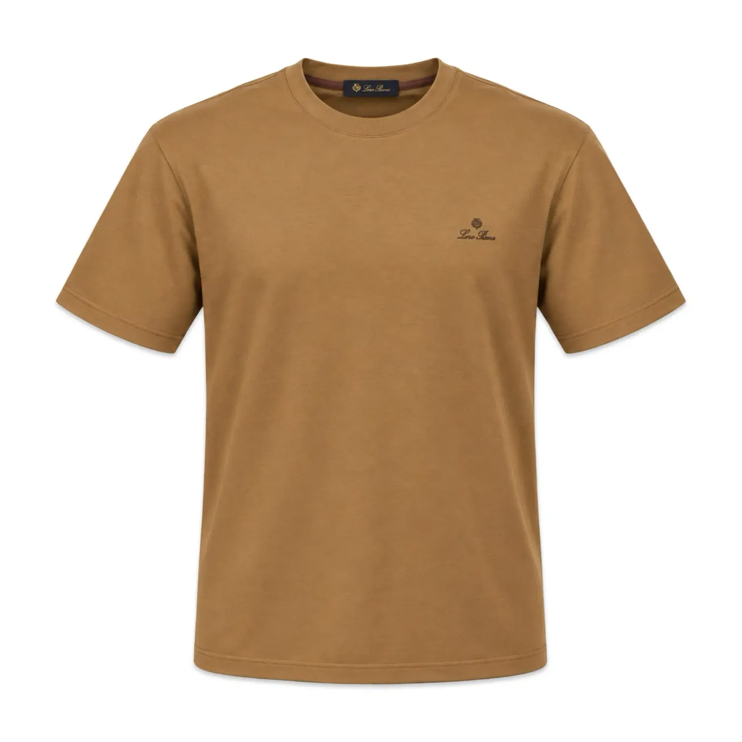 Loro Piana T-shirt Smooth Jersey Camel