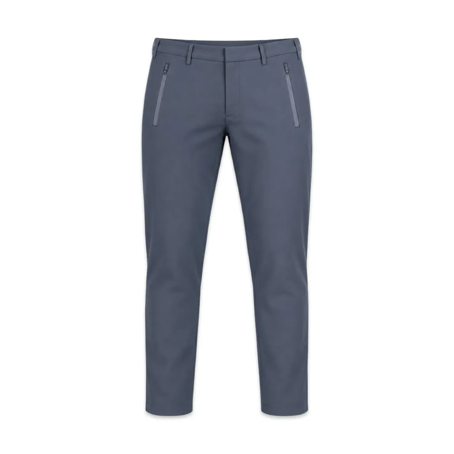 Prada Technical Trousers Slim Fit Blue Grey