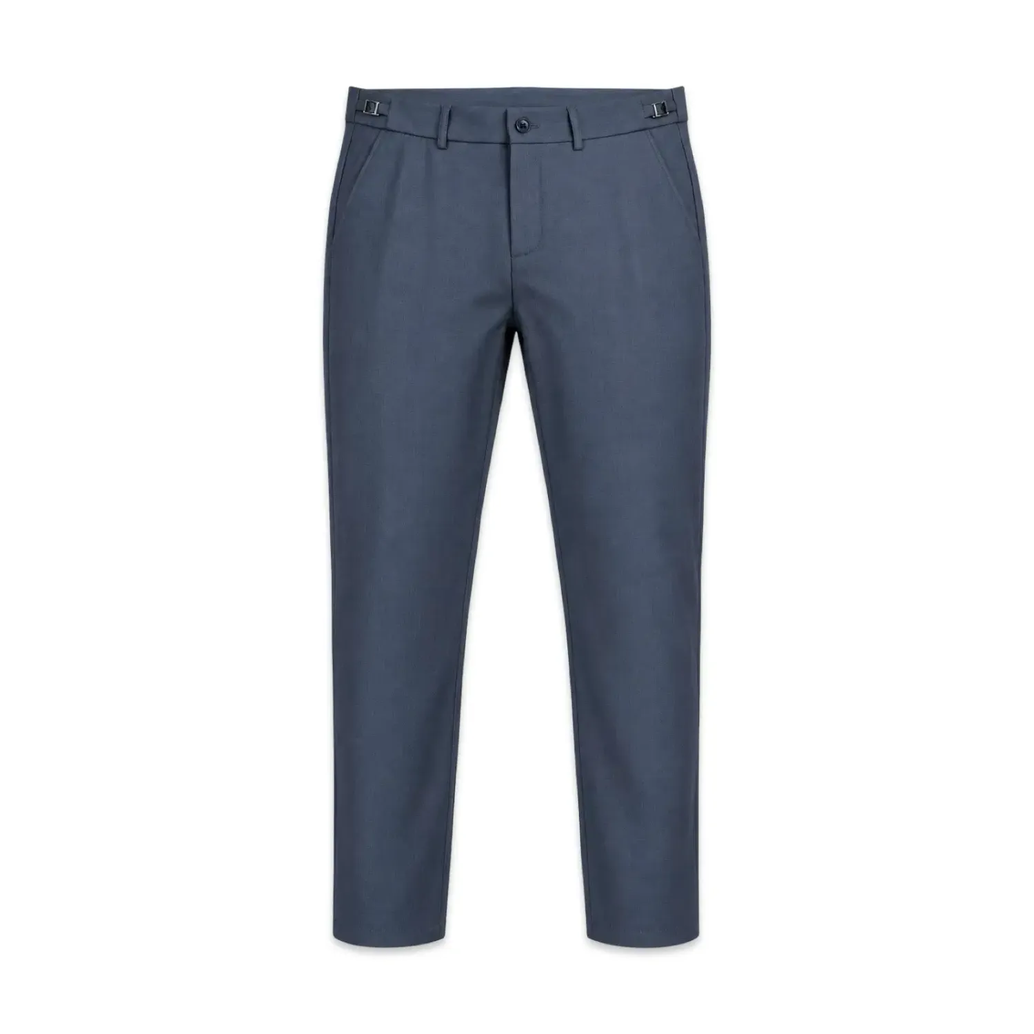 TBS Tailored Side Adjuster Trousers Blue Grey