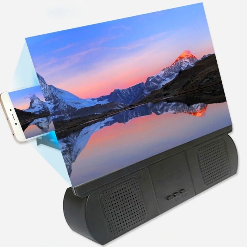 12&quot; Portable Screen Magnifier with Bluetooth Speaker