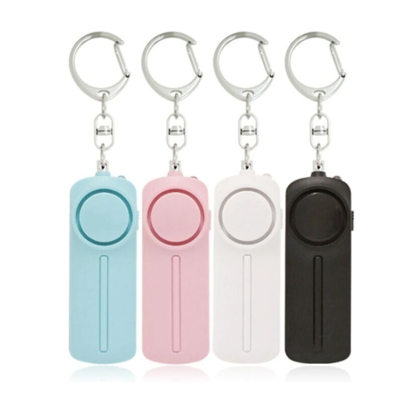 Personal Alarm Keychain with LED Light