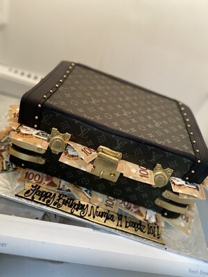 Designer Briefcase Cake