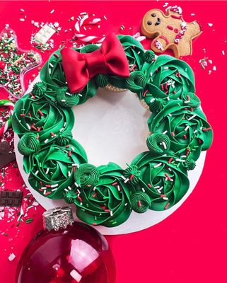 Holiday Christmas Wreath
