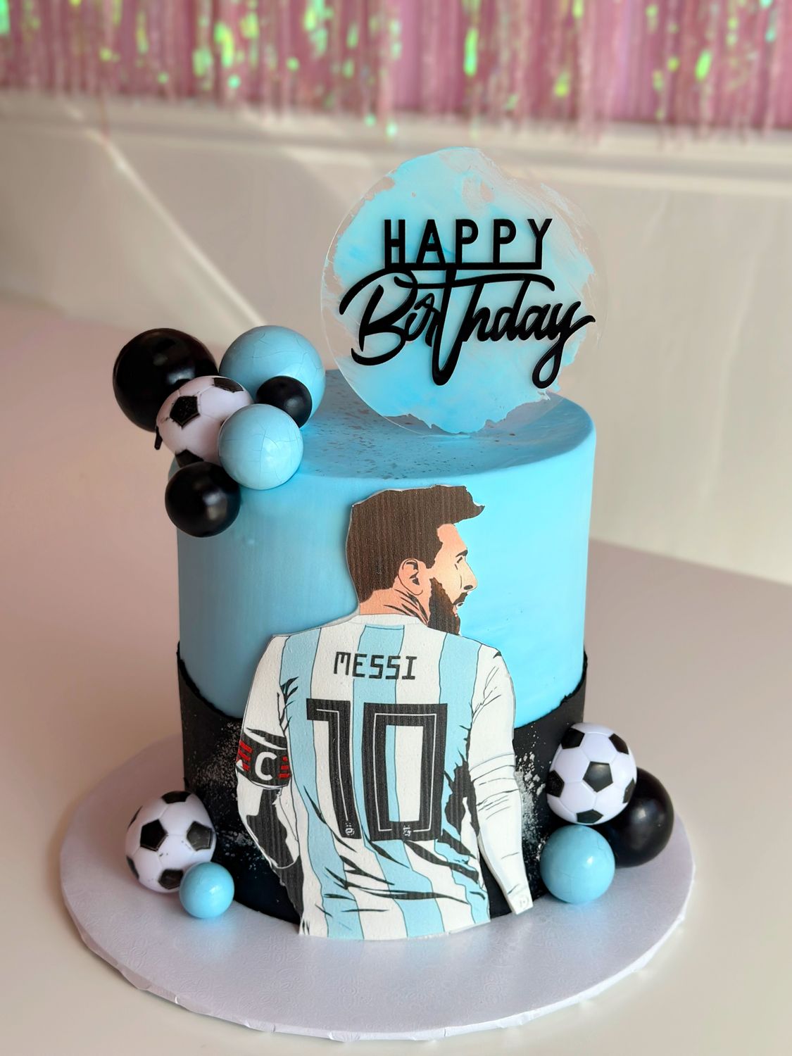 Sports Fan Athlete Themed Cake