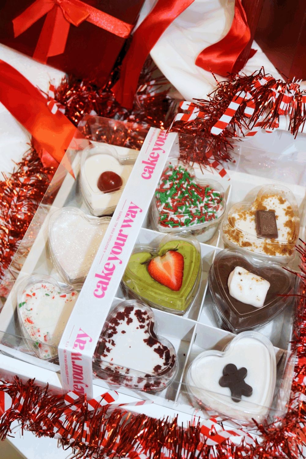 Holiday Christmas Cake Tasting Sample Box