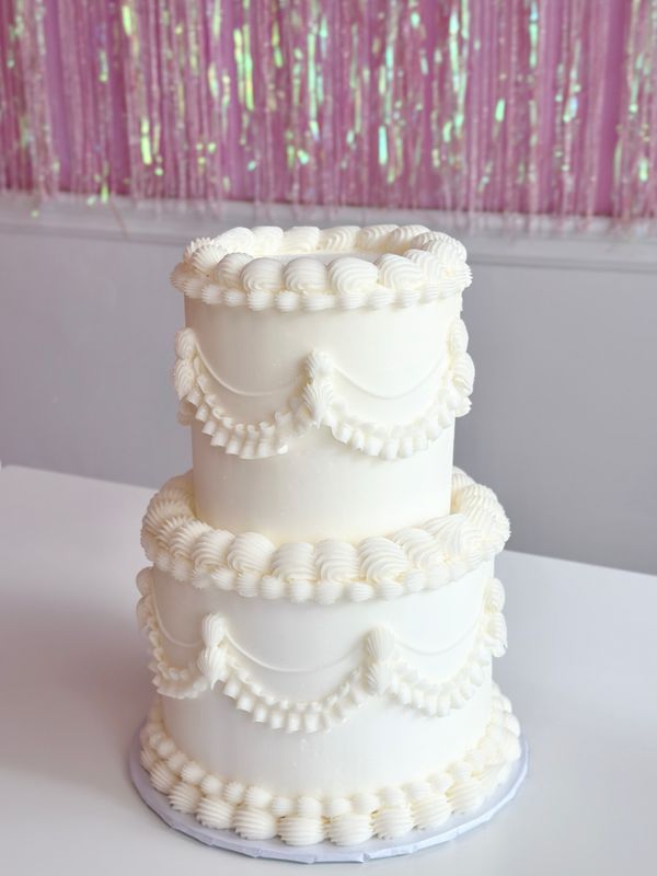 Vintage Coquette Cake