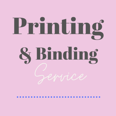 Print and Bind Service