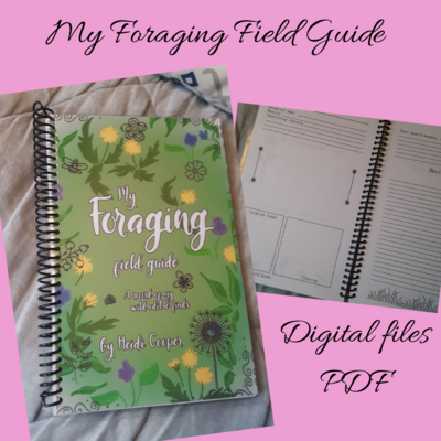 My Foraging Field Guide PDF printable