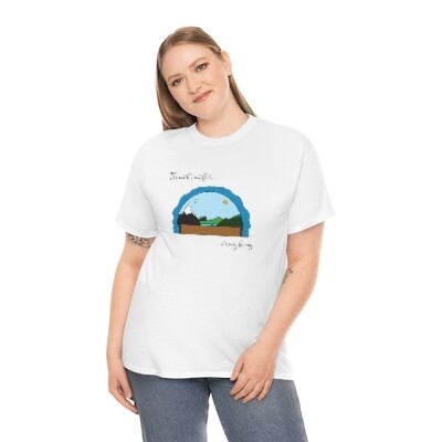 The earth's not flat, it's very bumpy t-shirt