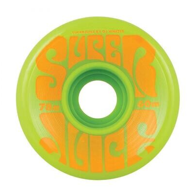 OJ Soft Wheels Mini Super Juice 78a 60mm Green