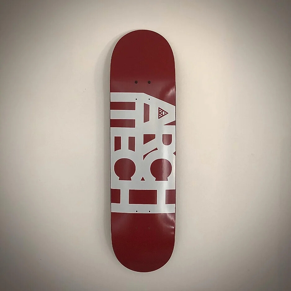 Architech Represent Deck Red 8.0"