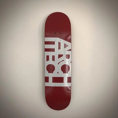 Architech Represent Deck Red 8.0"