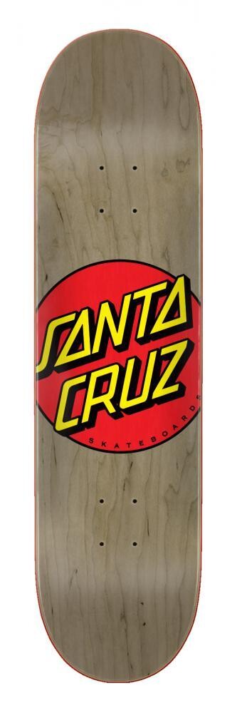 Santa Cruz Deck Classic Dot Brown 8.375"