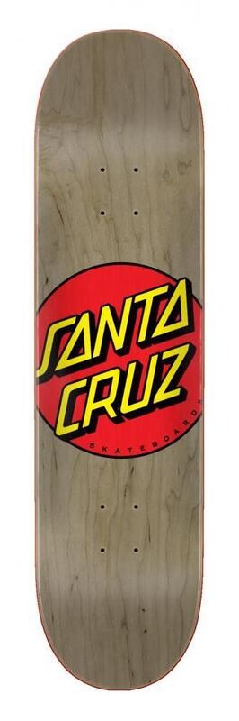 Santa Cruz Deck Classic Dot Brown 8.375"