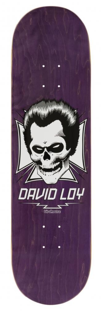 Birdhouse Pro Deck Loy Skull Purple 8.38"