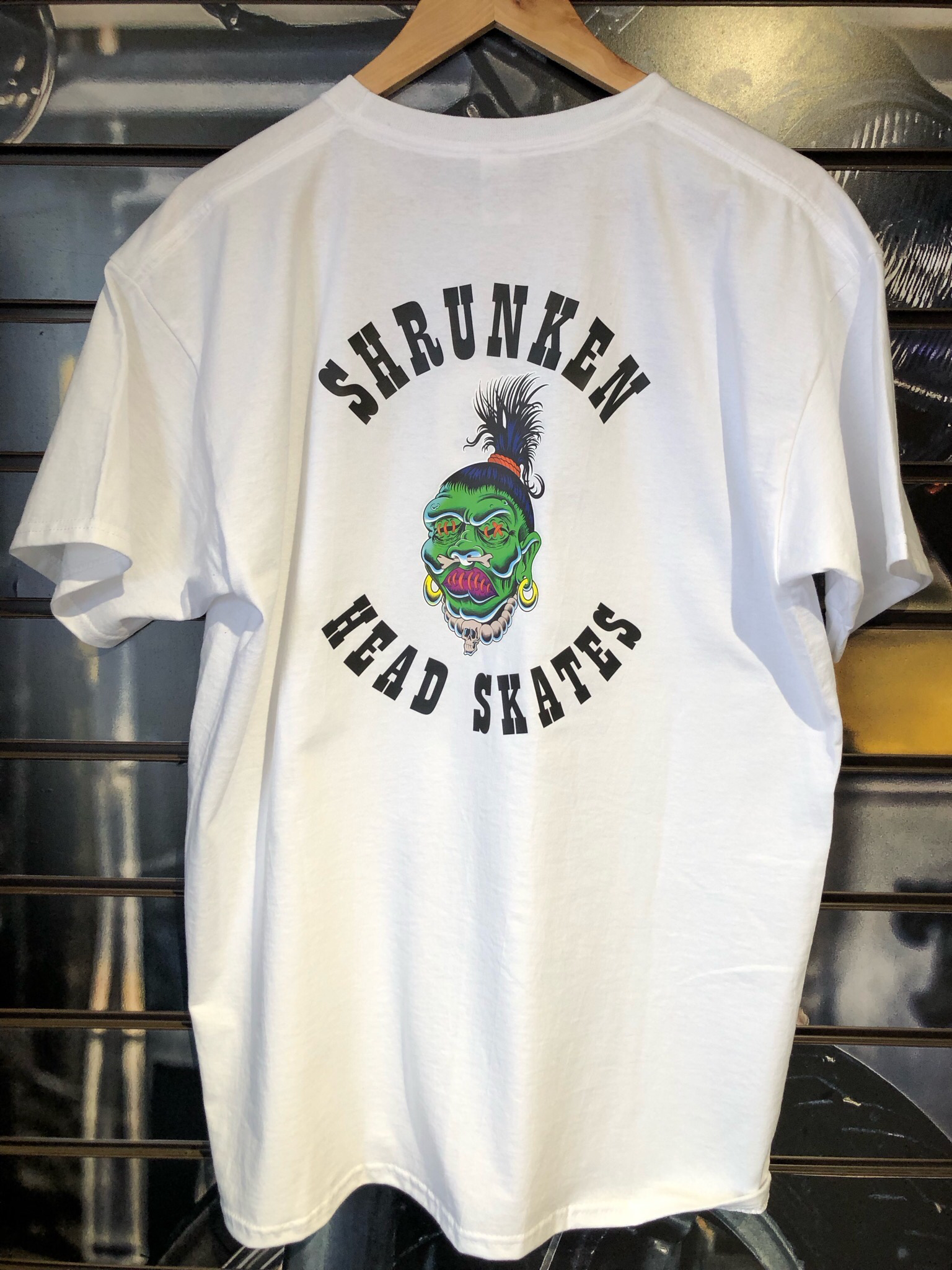 Shrunken Head Tee White