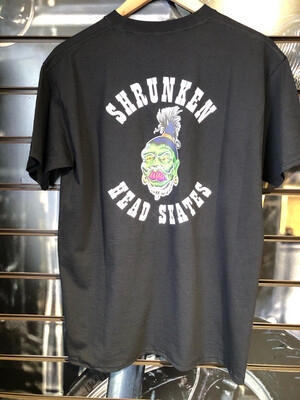 Shrunken Head Tee Black