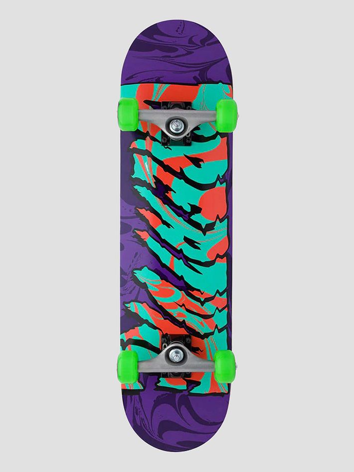 Creature Complete “Logo Warp” Mid Sk8 7.8