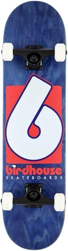 Birdhouse Complete Stage 3 B Logo Navy/Red 7.75”
