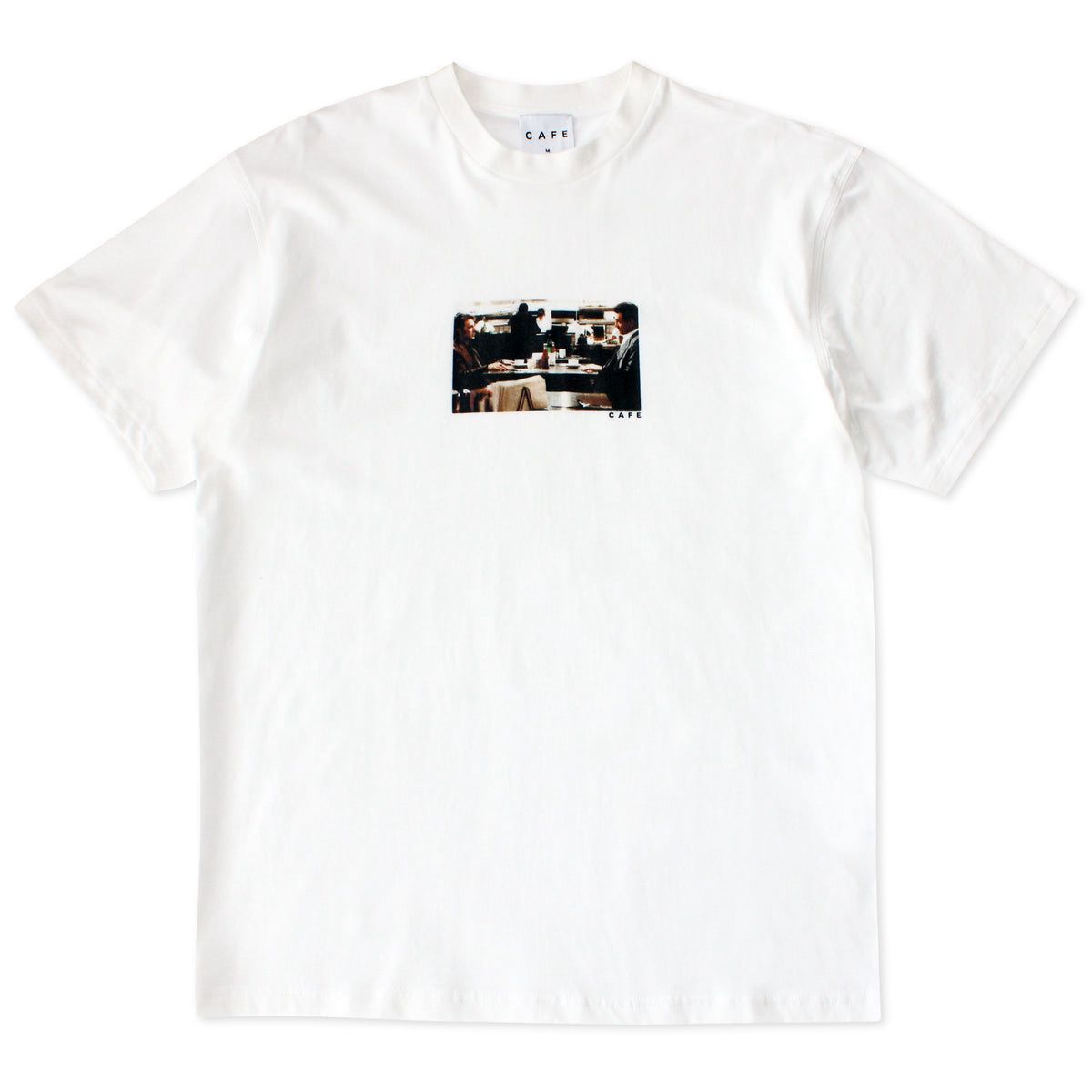 Diner Tee (White) - Skateboard Cafe
