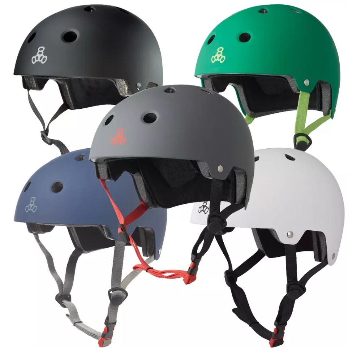 Triple 8 Dual Certified Helmet Matte - Black S/m