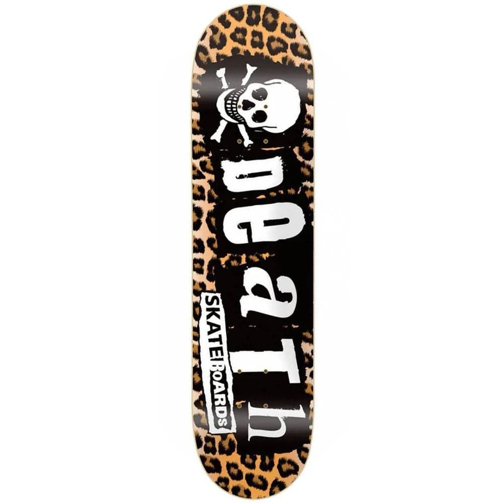 Death Skateboards - Leopard Print