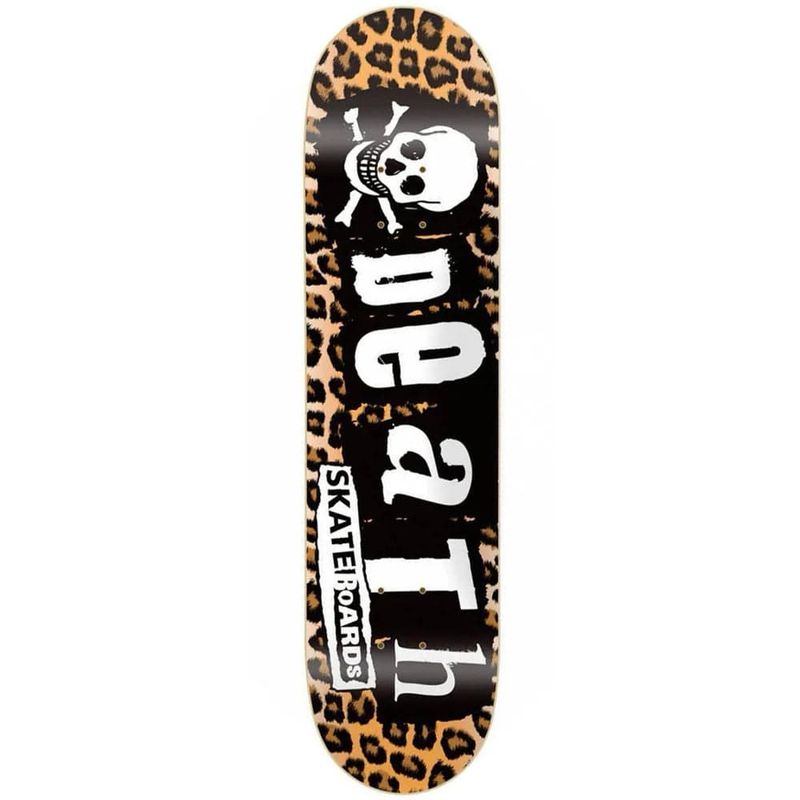 Death Skateboards - Leopard Print