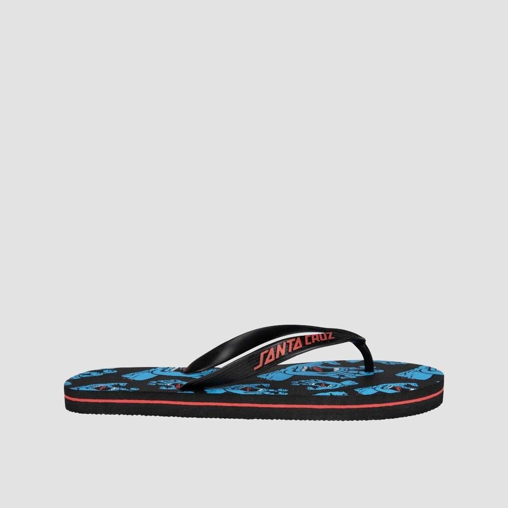 Santa Cruz Drift Flip Flops Screaming Hands- Size 10/11